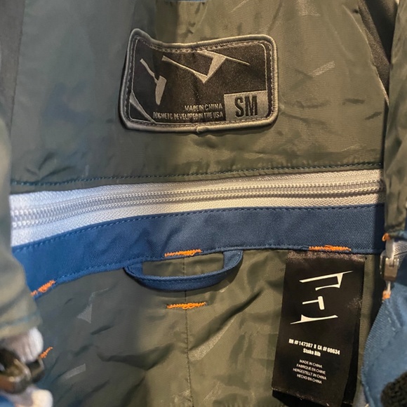 509 Stoke Snowmobile Bib - Blue Stone - Picture 7 of 9